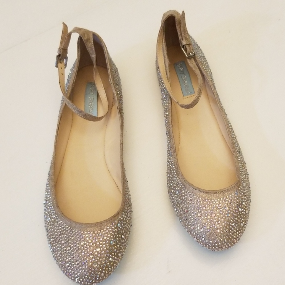 Betsey Johnson Blue Collection Flats